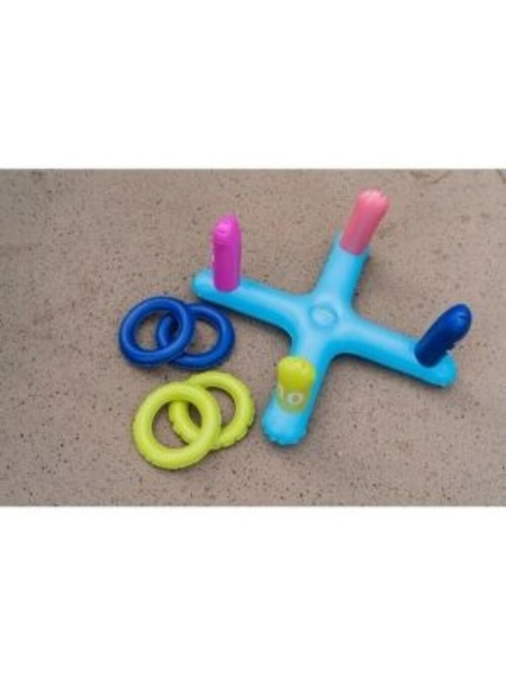PoolCandy Inflatable Ring Toss Game Multicolor Size Large NWB